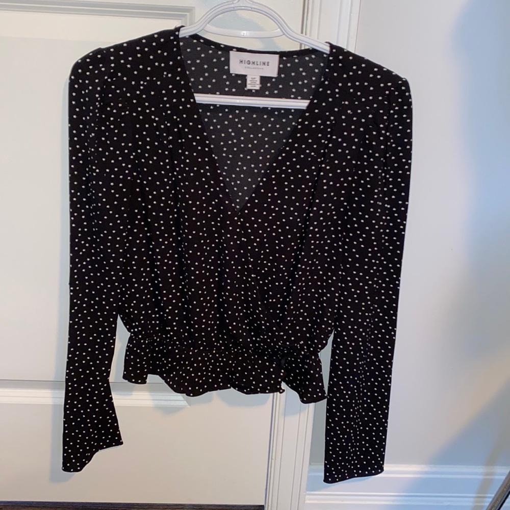Black Starred Top
